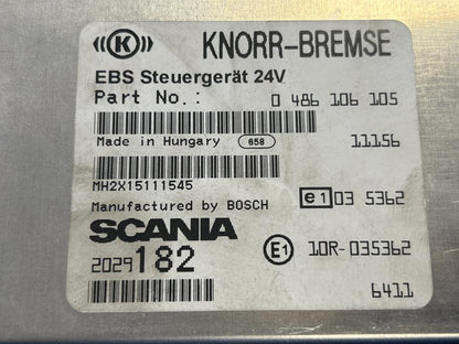 Valdymo blokas 2029182 EBS Scania R I 2011