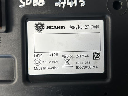 Панель приборов 2717540 Scania R II 2019