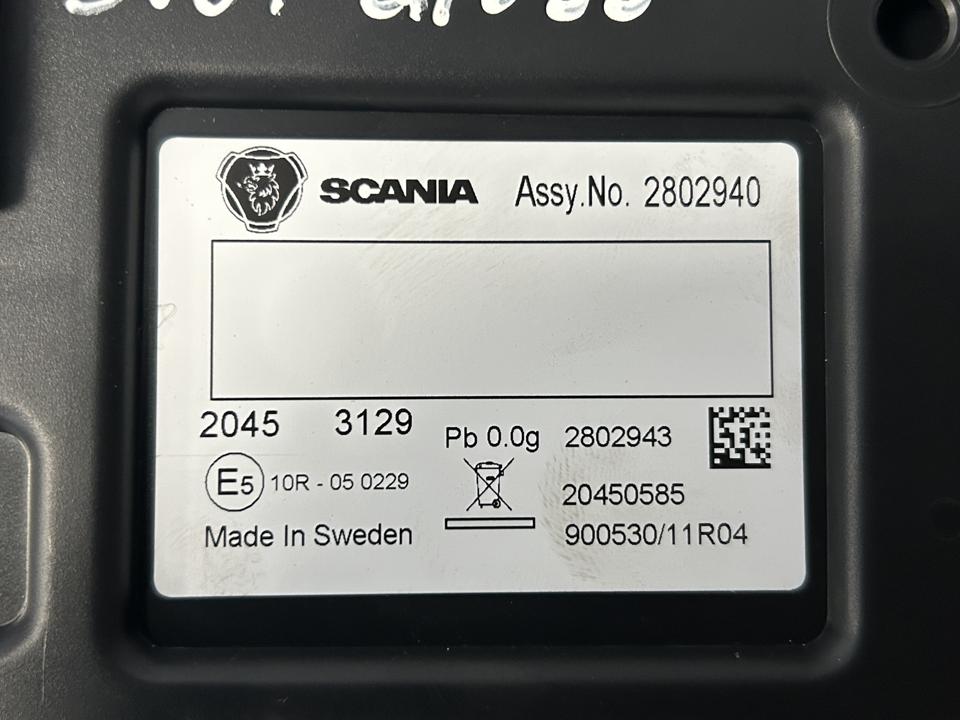 Prietaisų skydelis 2802940 LED Scania P II 2021