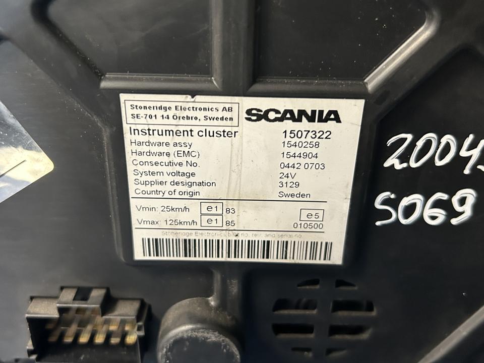 Prietaisų skydelis 1540226 Scania R I 2004