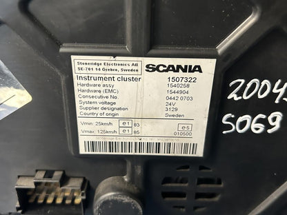 Prietaisų skydelis 1540226 Scania R I 2004