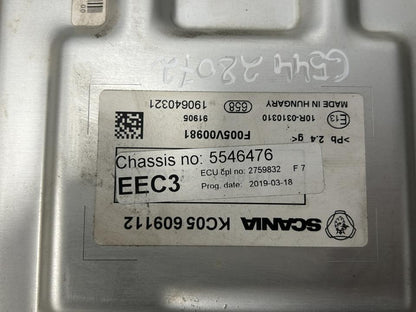 Valdymo blokas 2759832 EEC3 Scania R II 2019