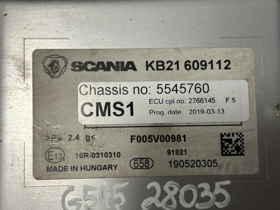 Valdymo blokas 2766145 CMS1 Scania R II 2019