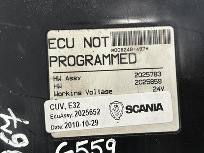 Valdymo blokas 2025652 CUV E32 Scania G I 2011