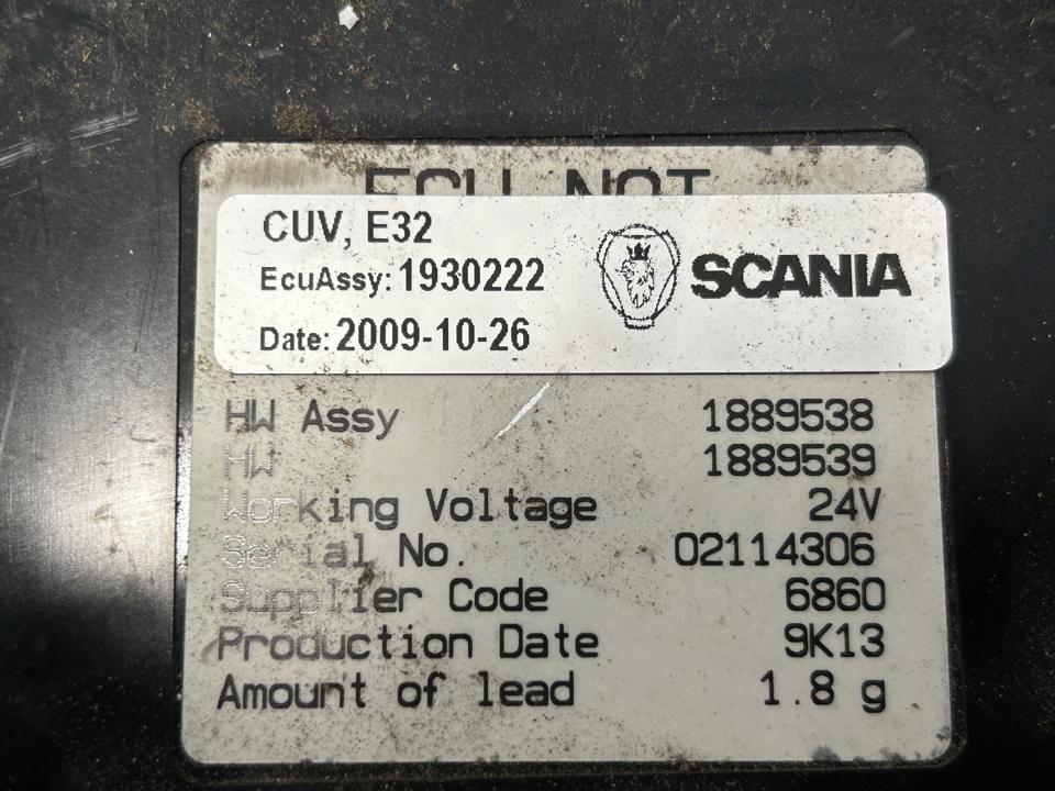 Valdymo blokas 1930222 CUV E32 Scania R I 2010