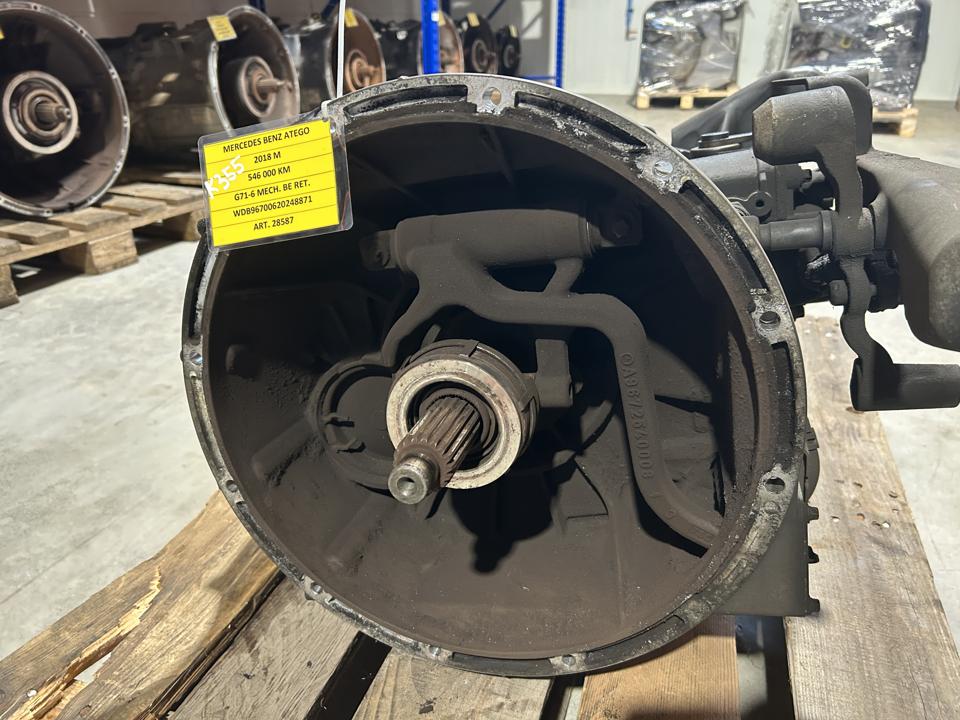 Gearbox A9672610401 G71-6 Mercedes-Benz Trucks ATEGO 3 2018