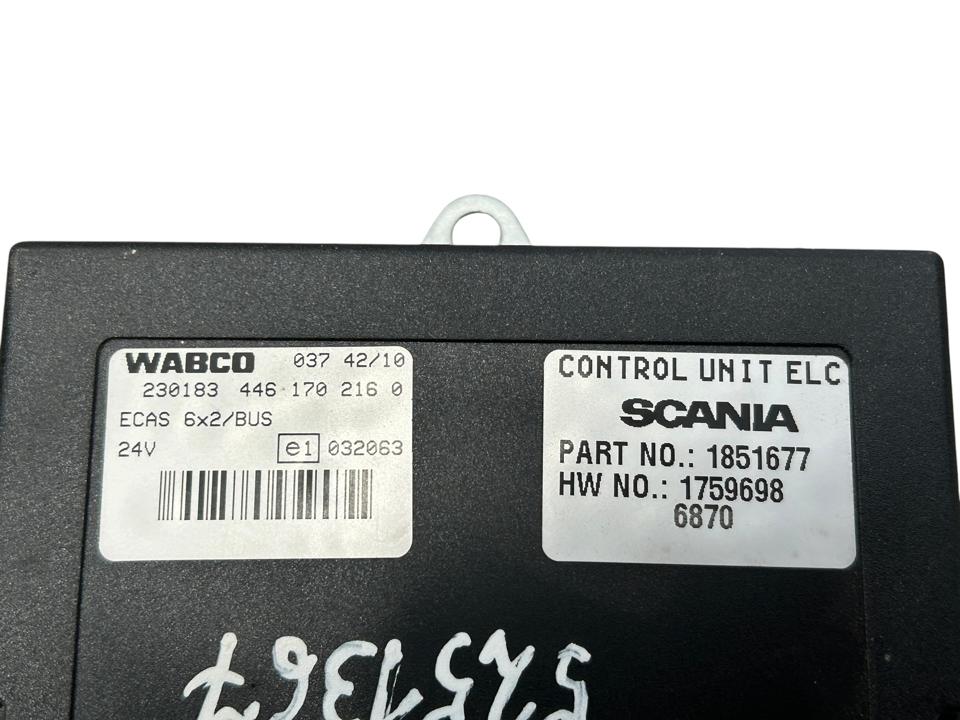 Valdymo blokas 1851677 ECAS ELC Scania R I 2011