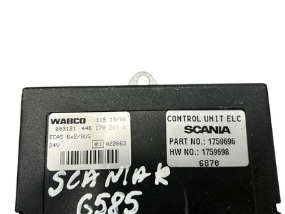 Valdymo blokas 1759696 ECAS ELC Scania R I 2006