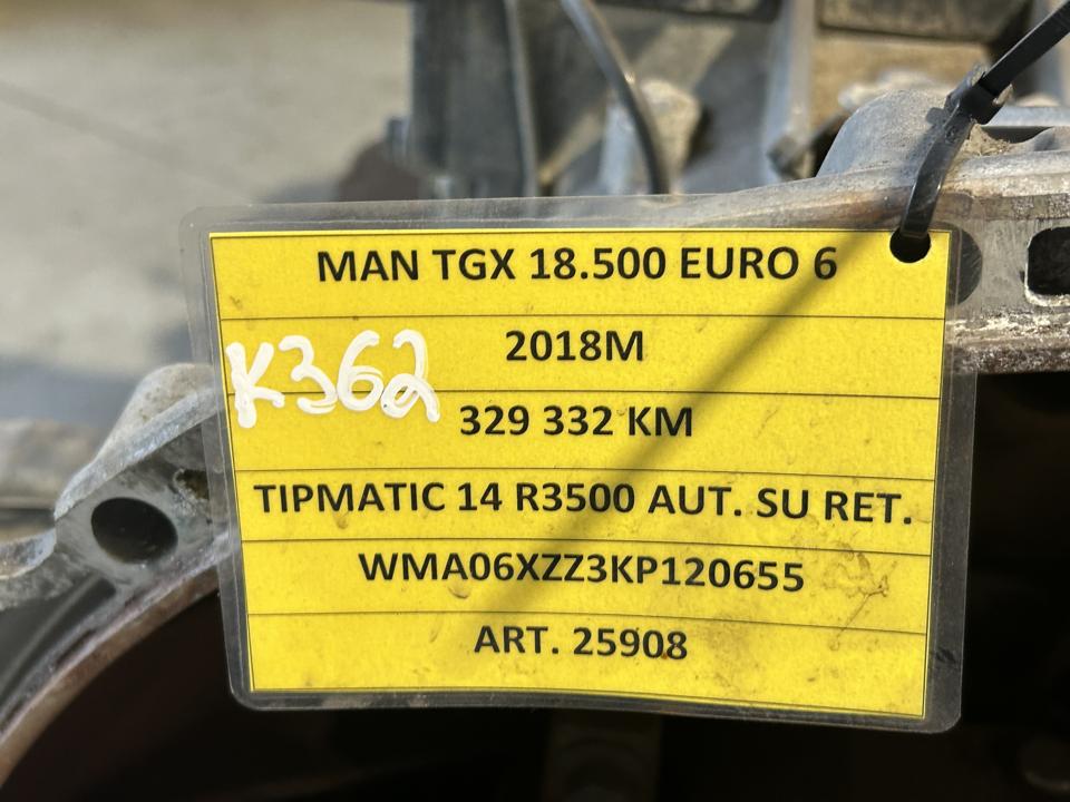 Pavarų dėžė 81320046462 TIPMATIC14 MAN Trucks TGX I 2018 Su retarderiu