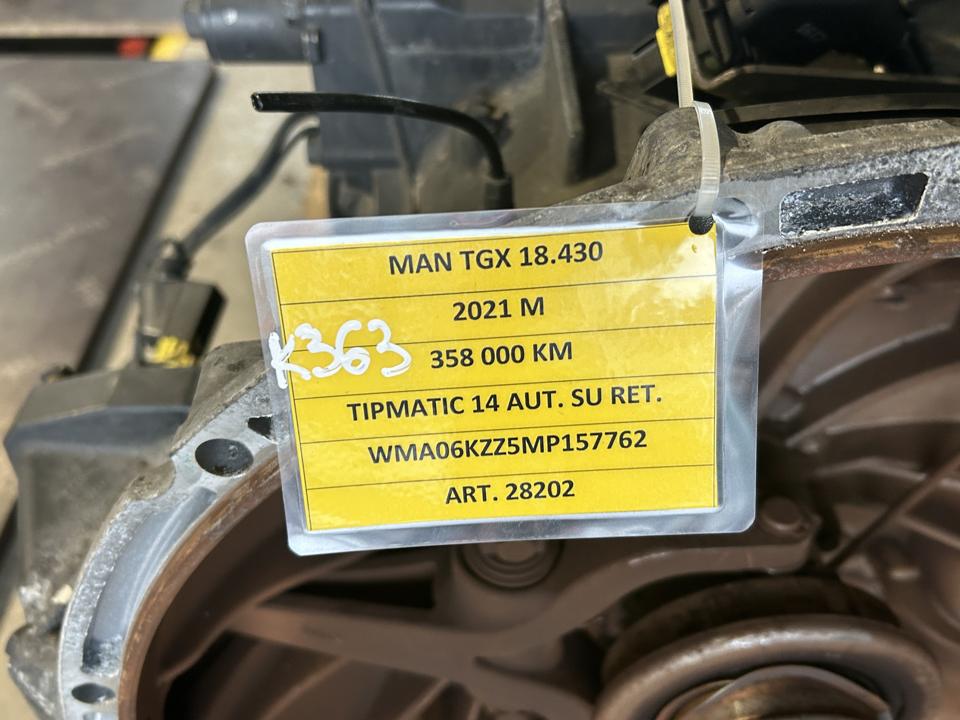 Полная коробка передач 81320040518 TIPMATIC14 MAN Trucks TGX II 2021 С ретардером
