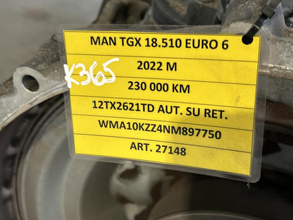 Полная коробка передач 81320046497 12TX2621TD MAN Trucks TGX II 2022 С ретардером