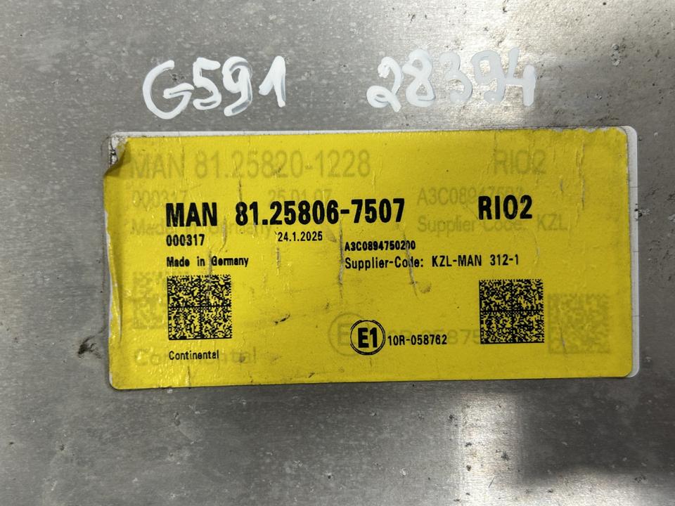 Valdymo blokas 81258201228 RIO2 MAN Trucks TGX II 2025