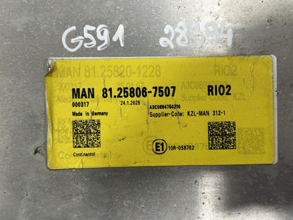 Valdymo blokas 81258201228 RIO2 MAN Trucks TGX II 2025