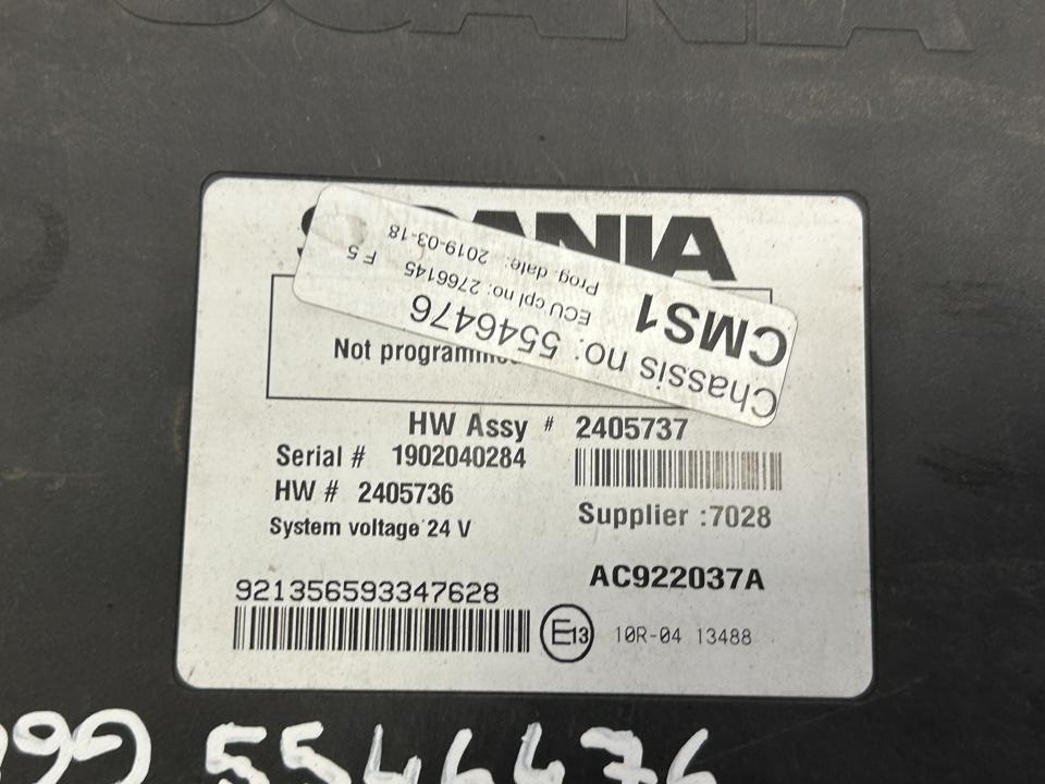Valdymo blokas 2766145 CMS1 Scania R II 2019
