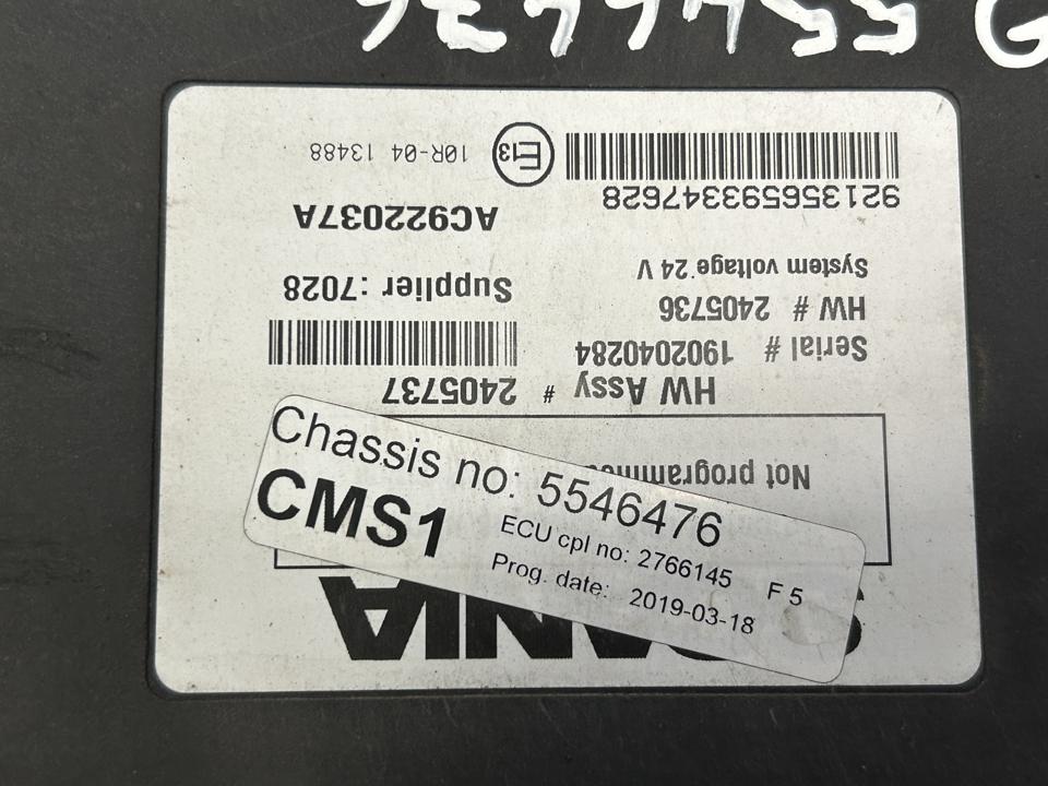 Valdymo blokas 2766145 CMS1 Scania R II 2019