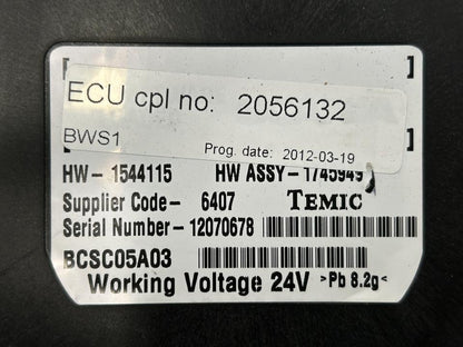 Valdymo blokas 2056132 BWS1 Scania R I 2012