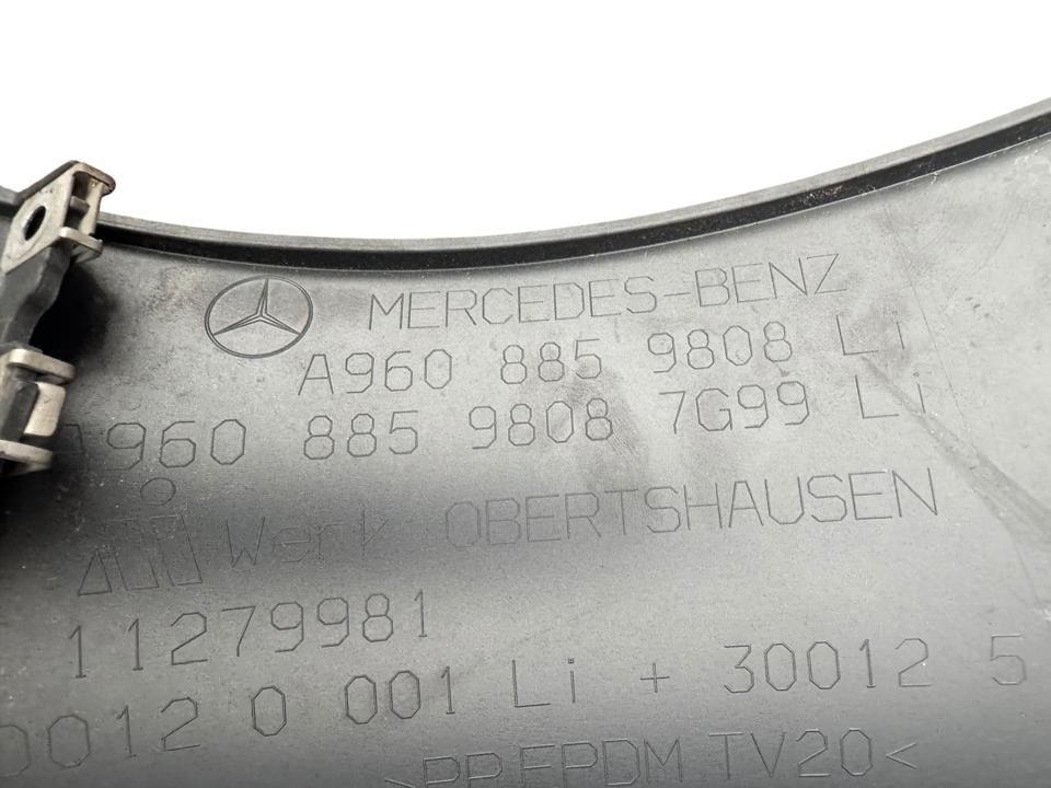 Угол бампера A9608859808 Mercedes-Benz Trucks ACTROS MP4 / MP5 2018 слева