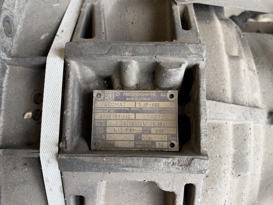 Полная коробка передач 4139063737 5HP-600 Iveco Trucks STRALIS I 2010 С ретардером
