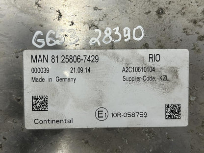 Valdymo blokas 81258067429 RIO MAN Trucks TGX II 2021