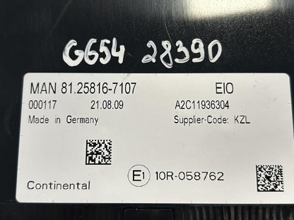 Valdymo blokas 81258167107 EIO MAN Trucks TGX II 2021