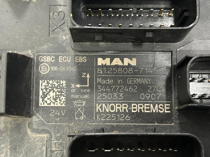 Valdymo blokas 81258087145 GSBC EBS MAN Trucks TGX II 2025
