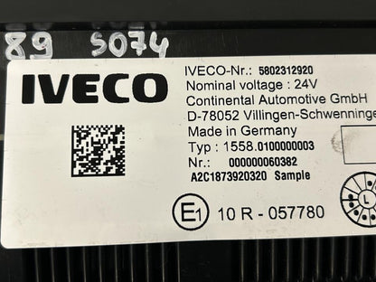 Instrument cluster 5802312920 Iveco Trucks S-WAY 2021