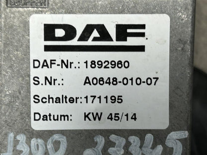 Переключатели 1892960 DAF XF 2018
