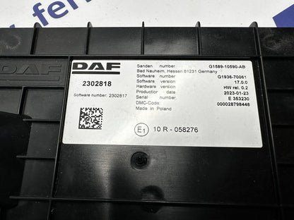 Control unit 2302818 DAF XG 2022