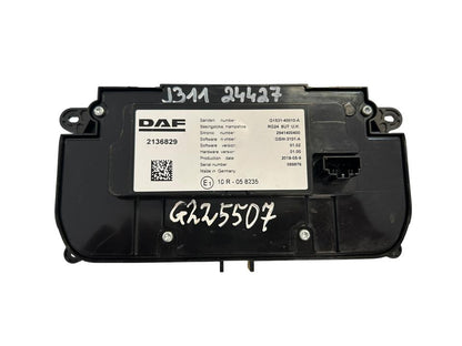 Cabin heater regulator 2136829 DAF XF 2018