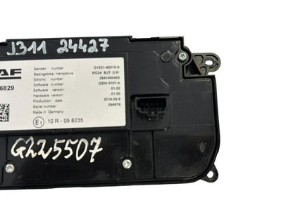 Cabin heater regulator 2136829 DAF XF 2018
