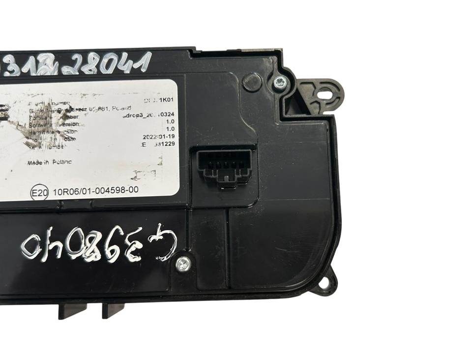 Cabin heater regulator 2326923 DAF XG 2022