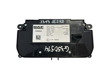Cabin heater regulator 2302624 DAF XF 2021