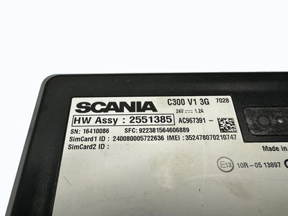 Valdymo blokas 2574875 C300 Scania S 2017