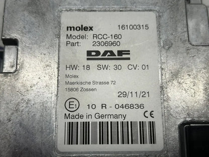 Control unit 2306960 DAF XF 2021