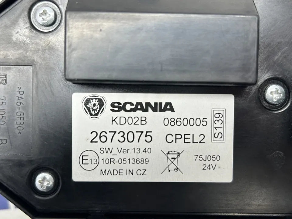 Šviesų jungiklis 2673075 CPEL2 Scania R II 2019