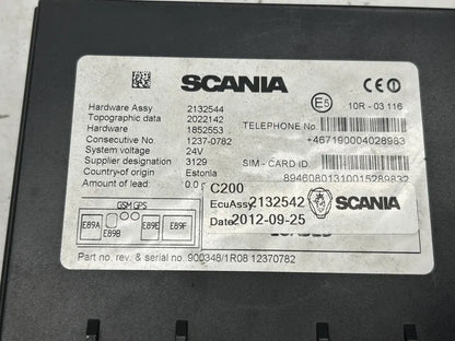 Valdymo blokas 2132542 C200 Scania R I 2014