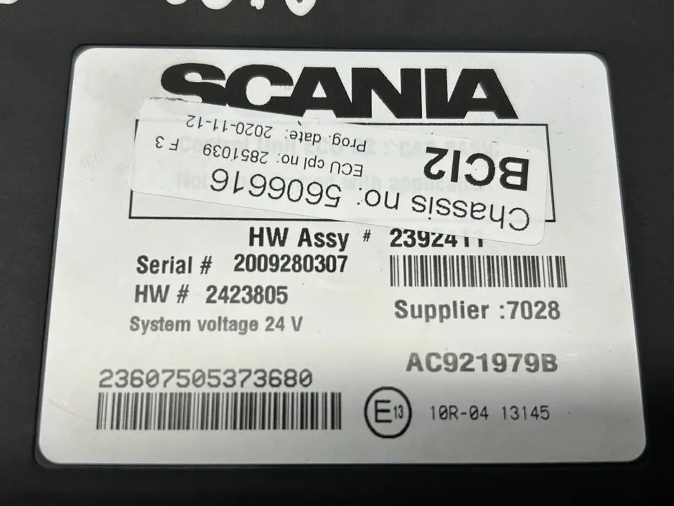 Valdymo blokas 2851039 BCI2 Scania P II 2021