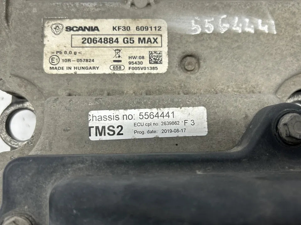 Pavarų dėžės valdymo blokas 2639862 TMS2 Scania R II 2019