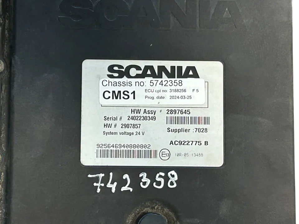 Valdymo blokas 3188256 CMS1 Scania R II 2024