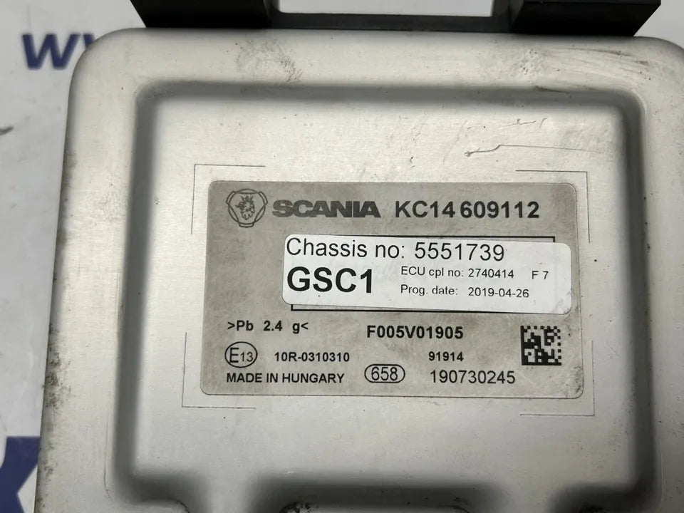 Valdymo blokas 2740414 GSC1 Scania R II 2019
