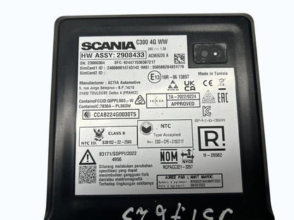 Valdymo blokas 3064931 C300 Scania R II 2023