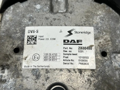 Galinio vaizdo kamera 2330480 DAF XG 2022 kairė