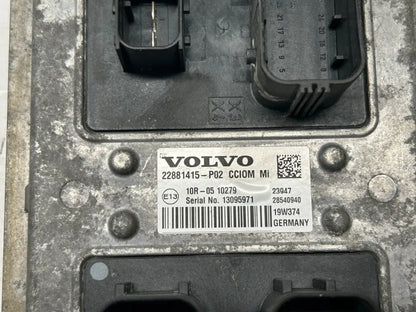 Control unit 22881415 CCIOM Volvo Trucks FH II 2019