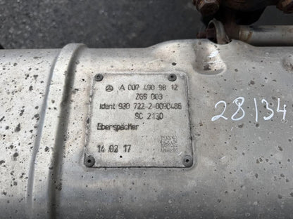 Exhaust catalyst A0074909812 Mercedes-Benz Trucks ATEGO 3 2017