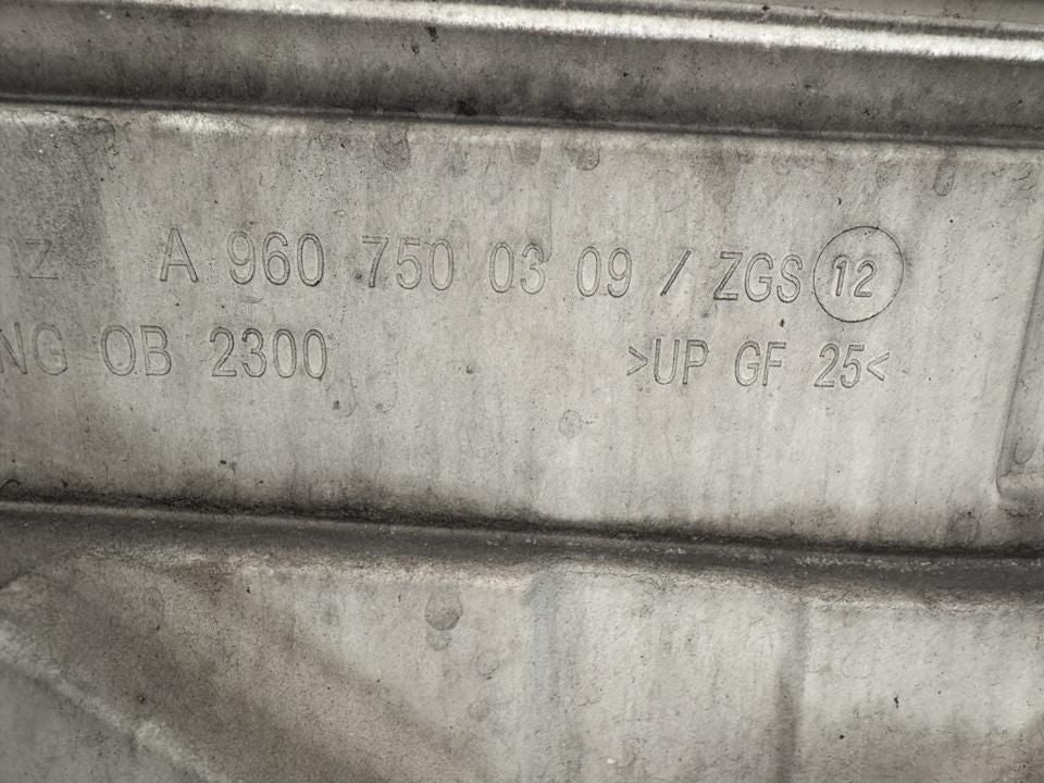 Kapotas, variklio dangtis A9607500309 Mercedes-Benz Trucks ACTROS MP4 / MP5 2019