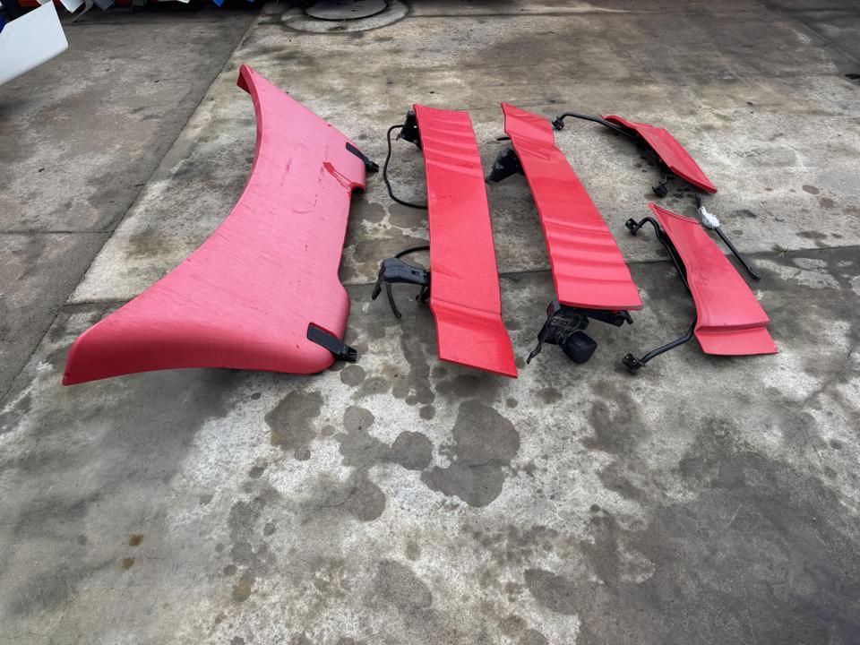 Cabin spoilers set 81629100129 MAN Trucks TGX I 2017