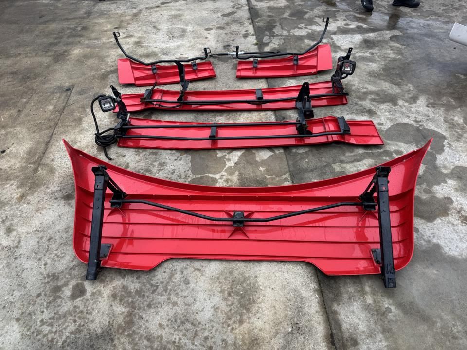 Cabin spoilers set 81629100129 MAN Trucks TGX I 2017