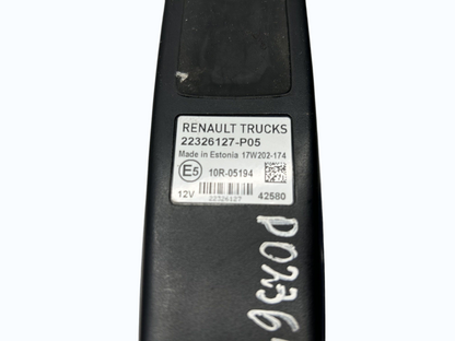 Air suspension control panel 22326127 Renault Trucks T 2018