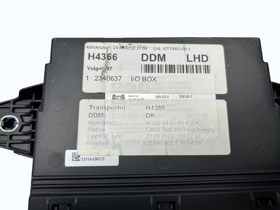Durų valdymo blokas 2340637 DDM DAF XG 2022