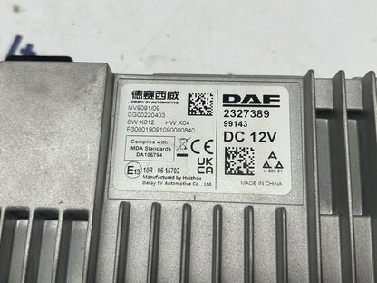 Радио, мультимедиа 2327389 DAF XG 2022